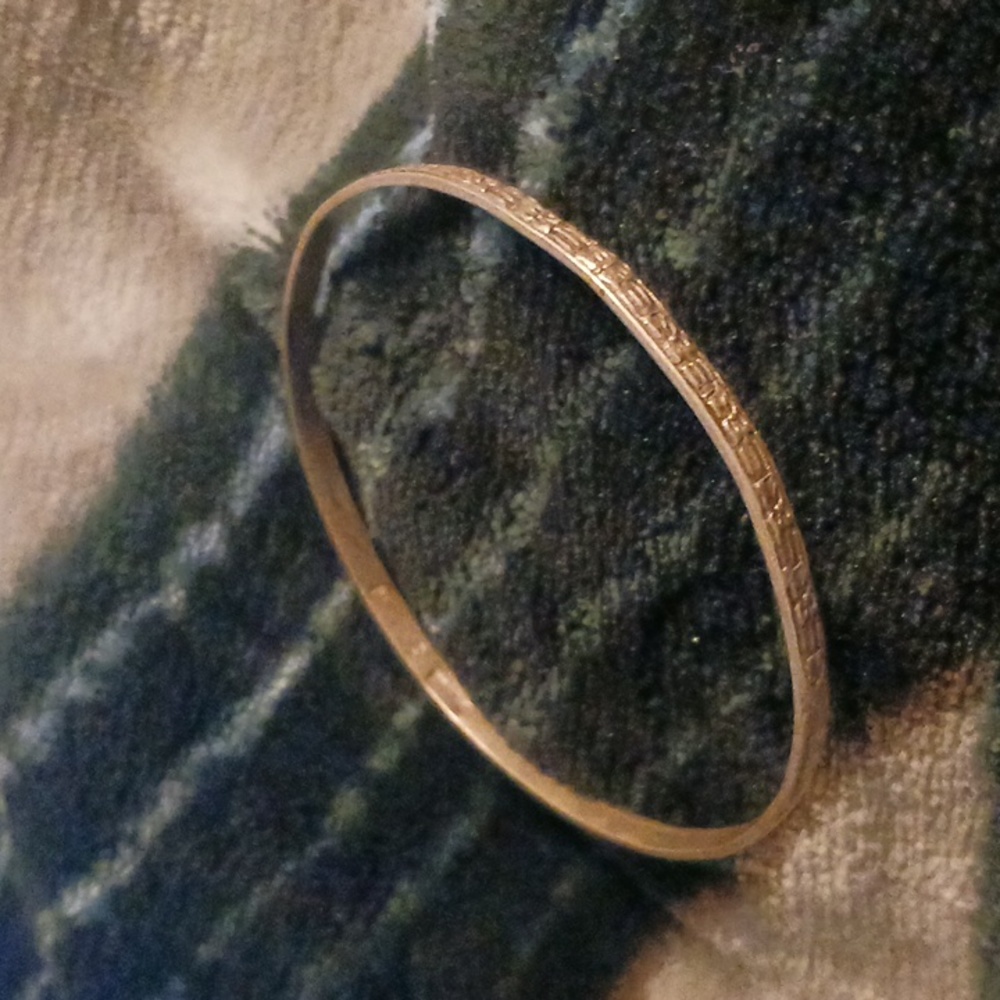 Vintage Mexico Sterling Bangle bracelet